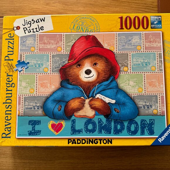 Ravensburger Paddington I Love London 1000 Piece Puzzle - Picture 1 of 5